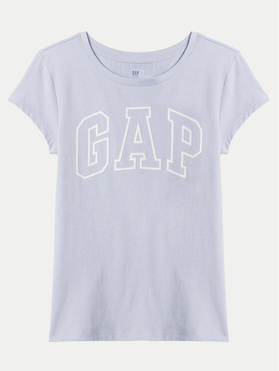 Gap Gap Tričko 542042-03 Modrá Regular Fit