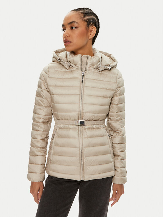 Calvin Klein Prechodná bunda K20K207108 Béžová Slim Fit