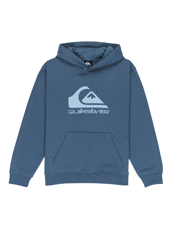 Quiksilver Quiksilver Džemperis ar kapuci Comp Logo EQBFT03950 Tumši zils Regular Fit
