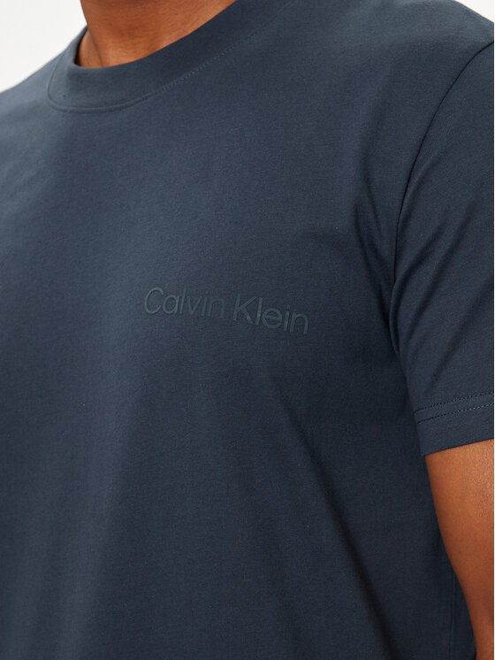 Calvin Klein Jeans Calvin Klein Jeans T-Shirt Institutional J30J326402 Niebieski Regular Fit