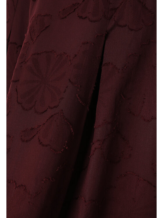 TATUUM TATUUM Spódnica midi TAFTIKO 2 Bordowy Flare Fit
