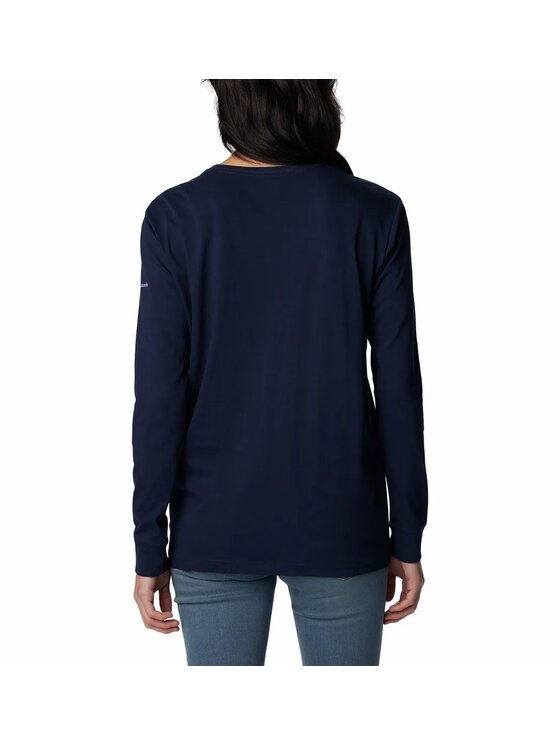 Columbia Columbia Bluza 201348 Niebieski Regular Fit