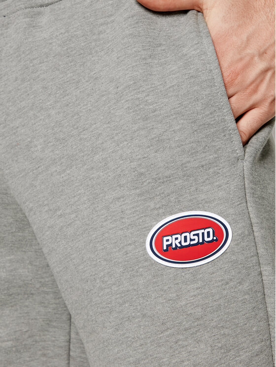 PROSTO. PROSTO. Pantaloni trening KLASYK Engine 1012 Gri Regular Fit