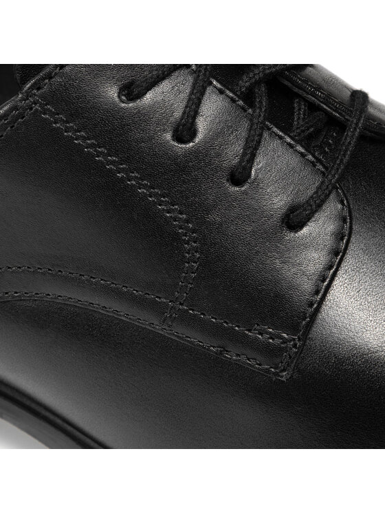 Clarks Clarks Туфлі Howard Walk 261612857 Чорний