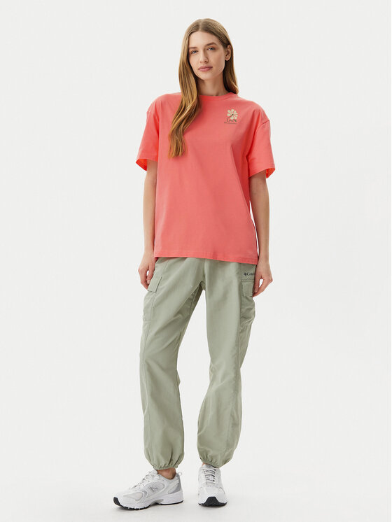 Columbia Columbia T-shirt Rolling Bend™ Graphic 2120031 Ružičasta Oversize