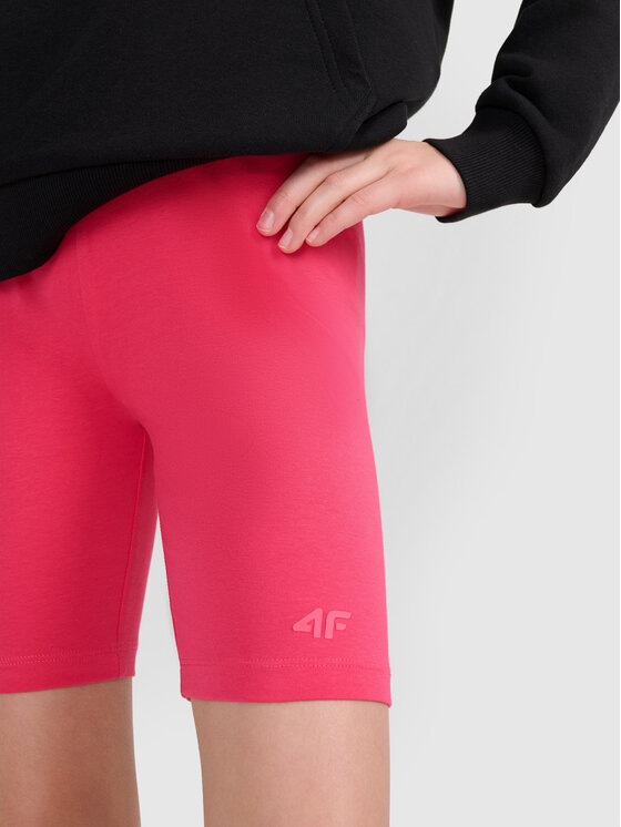 4F 4F Legginsy BASIC+ Różowy