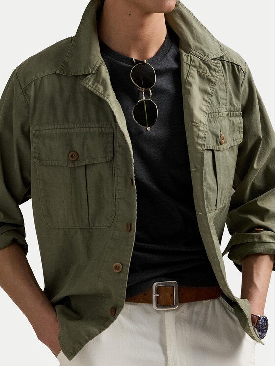 Polo Ralph Lauren Polo Ralph Lauren T-shirt Tsh 710740727032 Siva Slim Fit