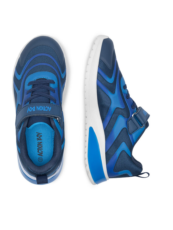 Action Boy Action Boy Sneakersy CP66-25585(IV)CH Granatowy