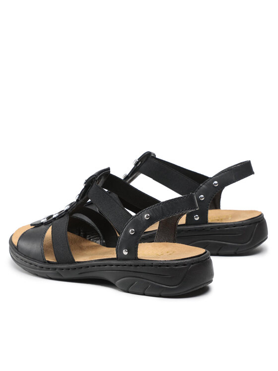 Rieker Rieker Sandales 64580-00 Melns