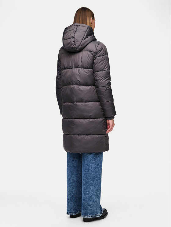 Pieces Pieces Zimní bunda 17115627 Šedá Regular Fit