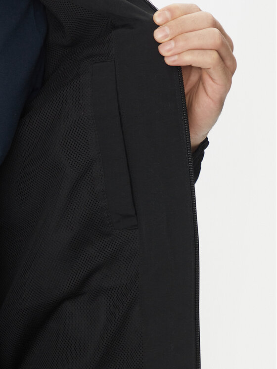 Tommy Jeans Tommy Jeans Pārejas jaka Essential Casual DM0DM15382 Melns Regular Fit