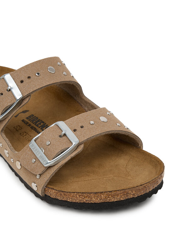 Birkenstock Birkenstock Klapki Arizona Rivet 1031708 S Beżowy