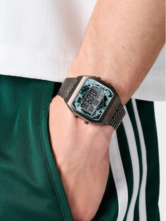 adidas adidas Часовник Digital Two AOST24558 Черен