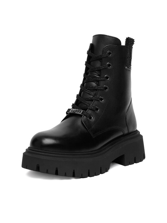 Guess Guess Μποτίνια CEO-CI12-KIRUNA-01 Μαύρο