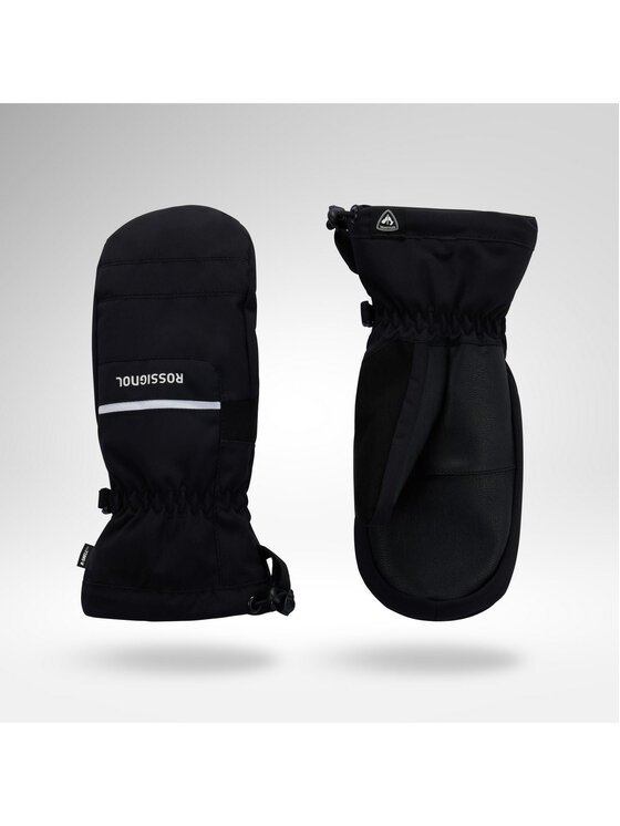 Rossignol Rossignol Rękawice narciarskie Jr Roc Mittens R-Shell Dry Czarny