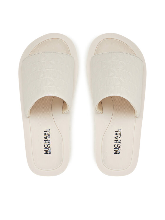 MICHAEL Michael Kors MICHAEL Michael Kors Παντόφλες MK01372270 Λευκό