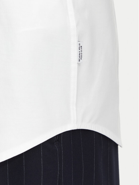 Beverly Hills Polo Club Beverly Hills Polo Club Koszula P-SS26W-SH6600 Biały Regular Fit