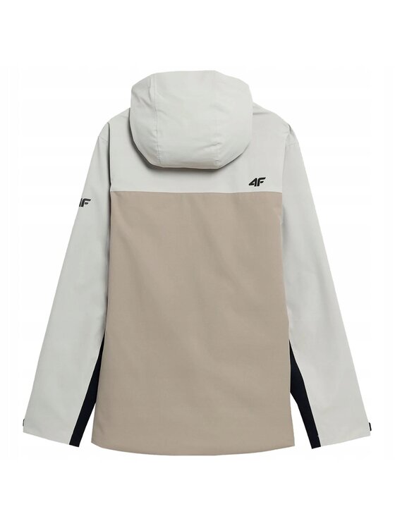 4F 4F Kurtka przejściowa KUM060 Beżowy Comfortable Fit