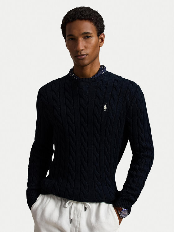 Polo Ralph Lauren Polo Ralph Lauren Pulover 710775885555 Mornarsko modra Regular Fit