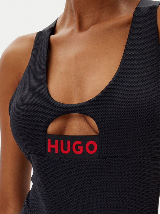 HUGO HUGO Jednodílné plavky Dotti 50540226 Černá