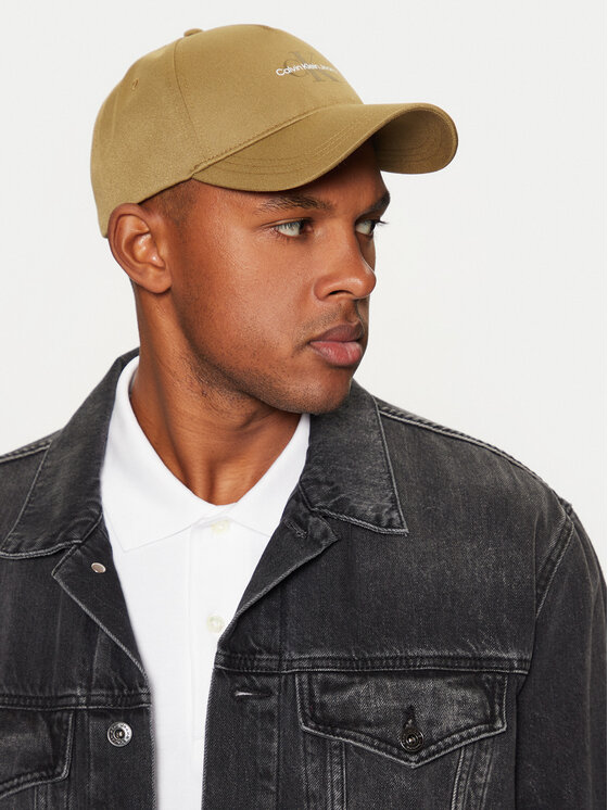 Calvin Klein Calvin Klein Kapa s šiltom Mono Logo Print Cap K50K512140 Rjava