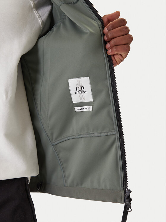 C.P. Company C.P. Company Übergangsjacke 20CMOW728A 005968A Grün Regular Fit