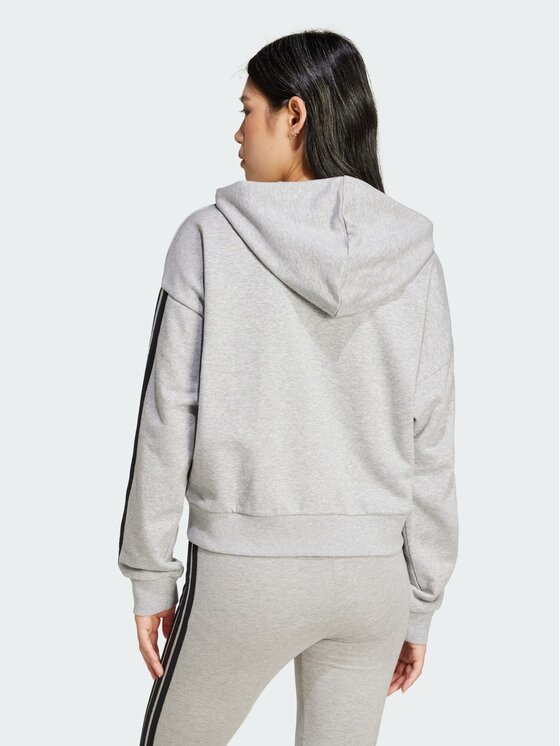 adidas adidas Bluza French Terry Szary Regular Fit