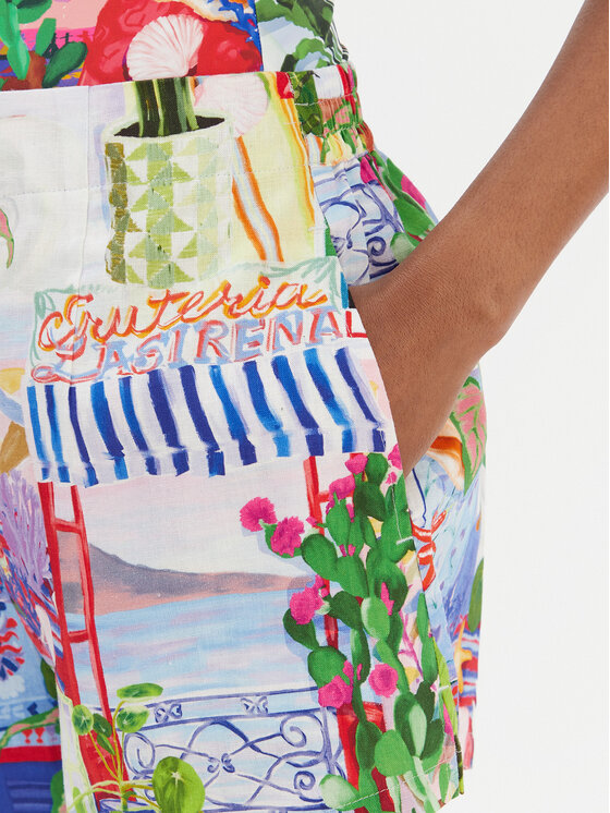 Seafolly Seafolly Σορτς υφασμάτινο La Boca 55600-SH Έγχρωμο Regular Fit