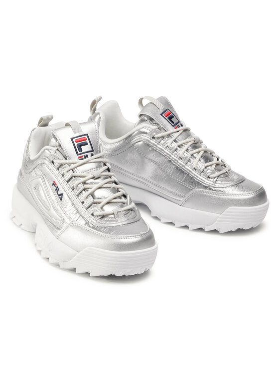 Fila Sneakers Disruptor F Low Wmn 1011019.3VW Argento Modivo