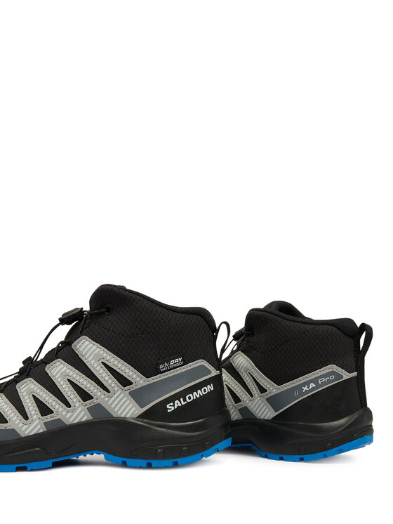 Salomon Salomon Παπούτσια πεζοπορίας Xa Pro V8 Mid Waterproof L47729800 Μαύρο