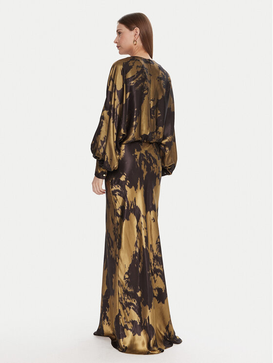 Lola Casademunt by Maite Lola Casademunt by Maite Coctailkleid MF2516002 Goldfarben Regular Fit