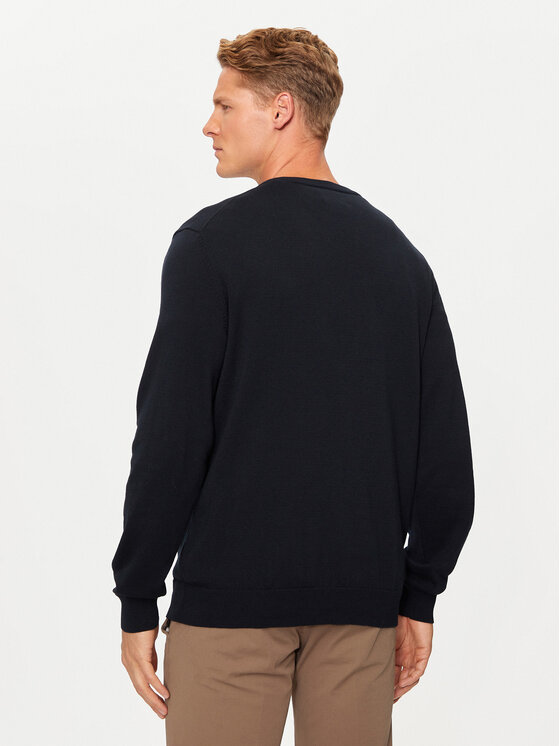 Gant Gant Sveter Classic 8030562 Tmavomodrá Regular Fit