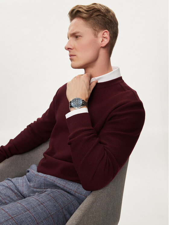 BOSS Boss Käekell Associate 1513839 Hõbedane