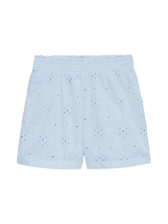Vero Moda Vero Moda Шорти з тканини Eliza 10346709 Світло-синій Regular Fit