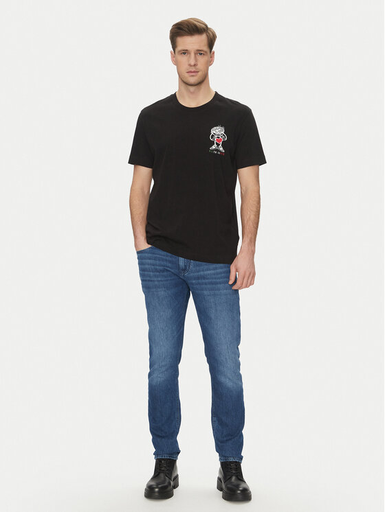 JOOP! Jeans JOOP! Jeans T-shirt 15 JJJ-23Alonzo 30045691 Crna Modern Fit
