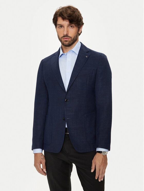 Boss Sako C-Hanry-233 50521629 Tmavomodrá Slim Fit