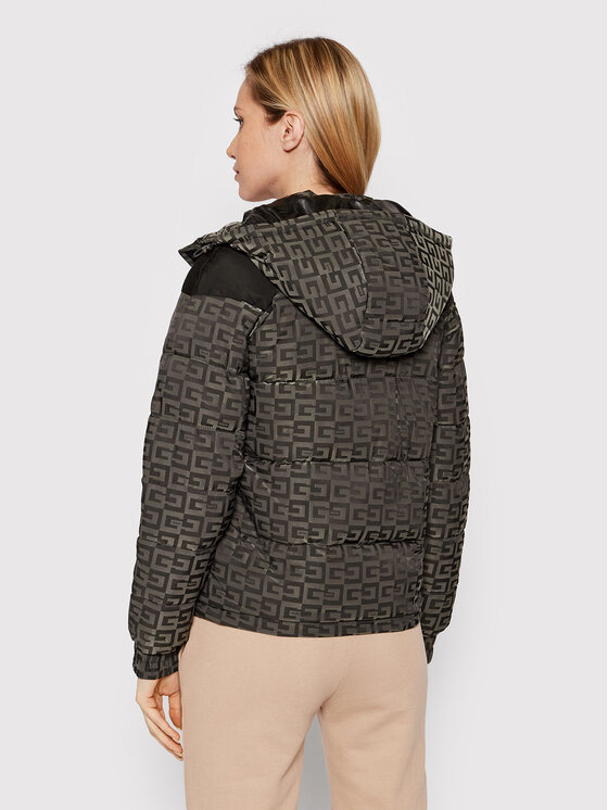 Guess Guess Žieminė striukė Alma W1BL26 WE4K0 Juoda Regular Fit