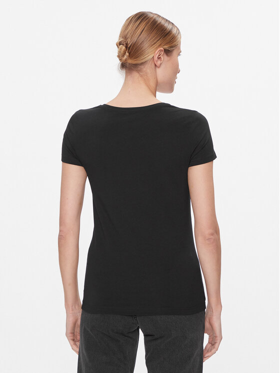 Emporio Armani Underwear Emporio Armani Underwear T-shirt 163377 4R223 00020 Crna Regular Fit