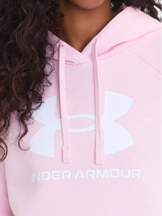 Under Armour Under Armour Felpa Ua Rival Fleece Big Logo 1379501 Rosa Loose Fit