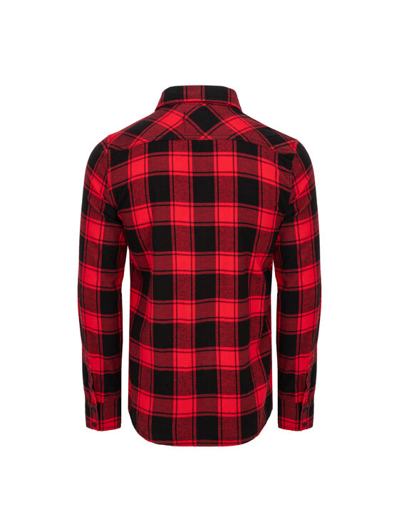 Brandit Brandit Koszula 4002.41.XXL Czerwony Regular Fit