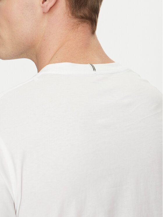 Jack & Jones Jack & Jones Tricou Frederiksberg 12278266 Alb Regular Fit