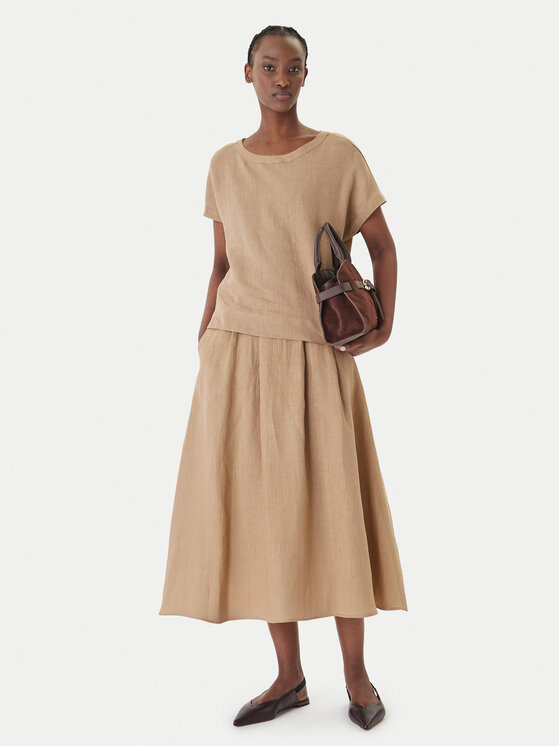 Marella Marella Trapetsseelik Biada 2615101082 Beež Regular Fit