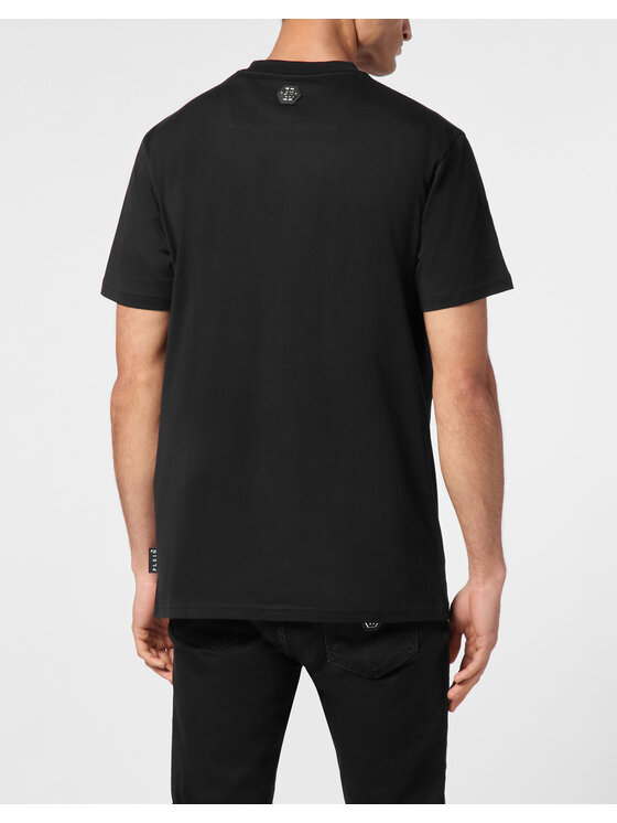 PHILIPP PLEIN PHILIPP PLEIN Tričko 14795 Čierna Regular Fit