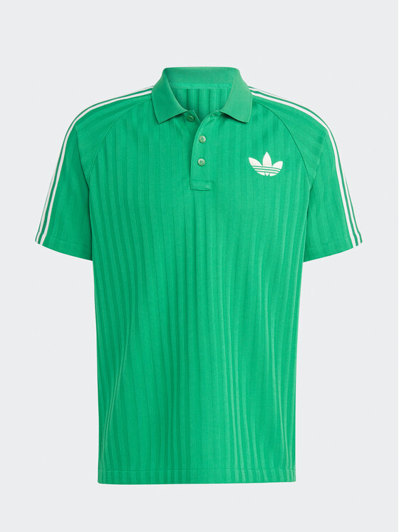 Adidas green polo hotsell