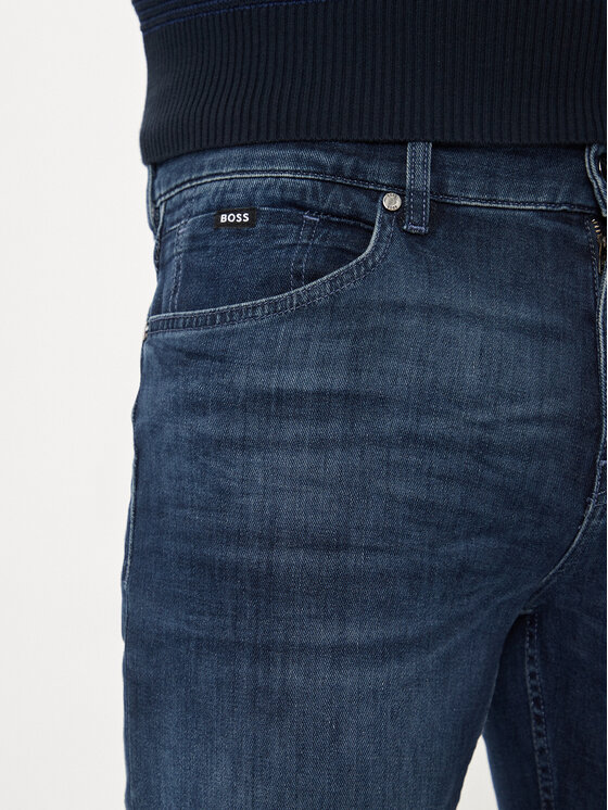 BOSS Boss Jeansy Maine 50527031 Modrá Regular Fit