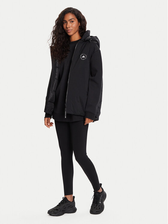 adidas by Stella McCartney adidas by Stella McCartney Vestă JW2038 Negru Loose Fit