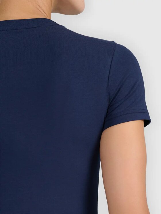 4F 4F T-shirt 4FWMM00TTSHF3306-31S Blu Authentic Slim Fit