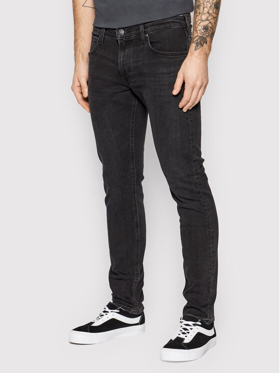 Lee Lee Jeansy Luke L719HFLN 112144462 Czarny Slim Fit