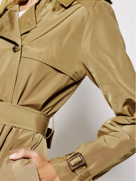 LAUREN RALPH LAUREN Lauren Ralph Lauren Тренч 2Tone Taffeta 297811042002 Коричневий Regular Fit