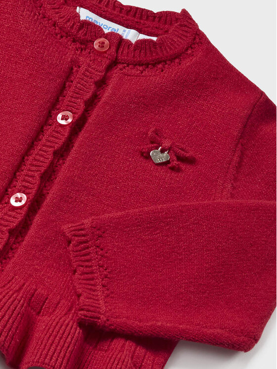 Mayoral Mayoral Strickjacke 2.313 Rot Regular Fit